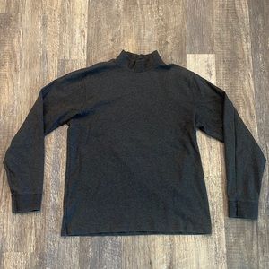 Lands end turtleneck/ mock neck sweatshirt men’s